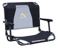 Black Stadium Chair with Armrests D168