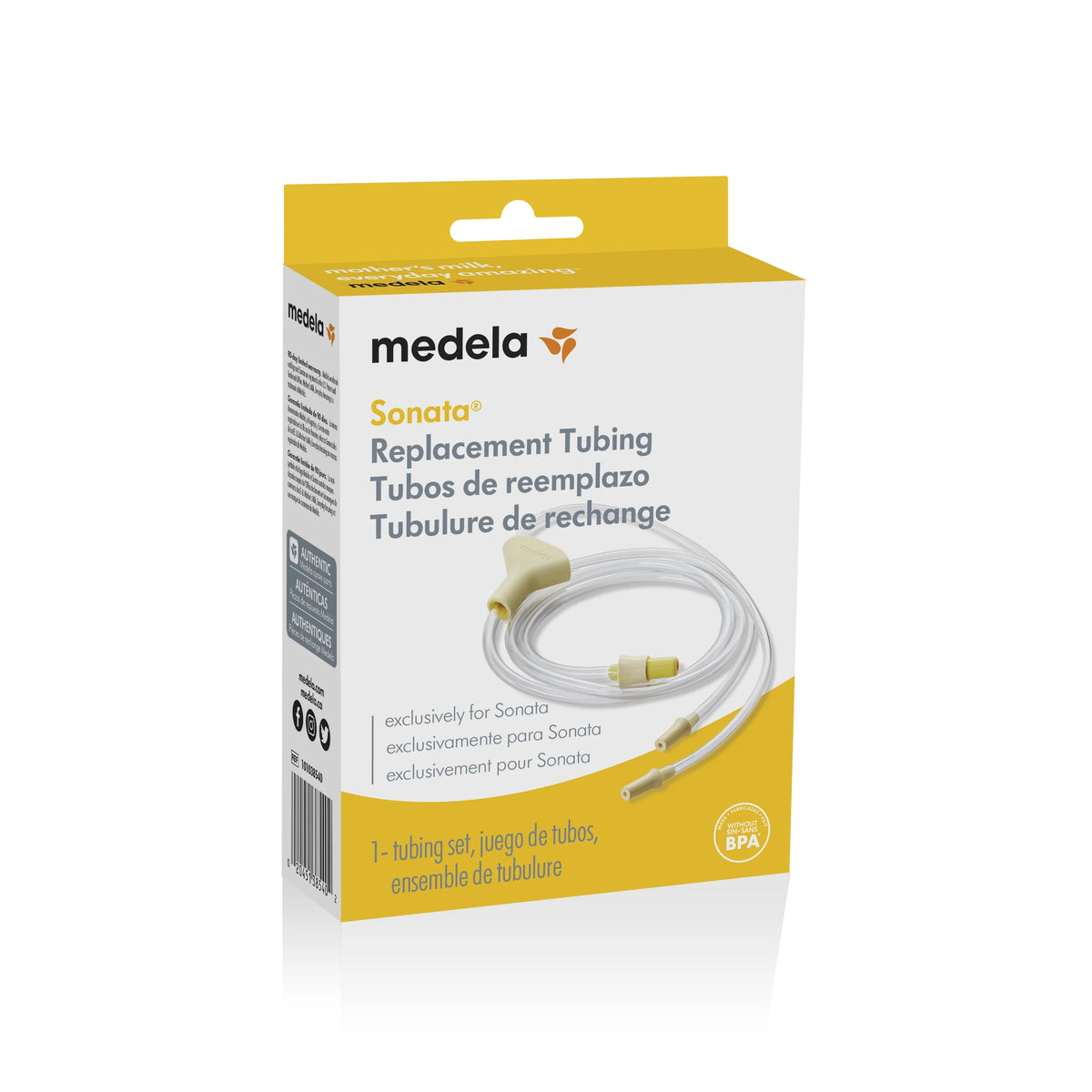 Breast Pump Tubing, Clear, 1 Each M5670