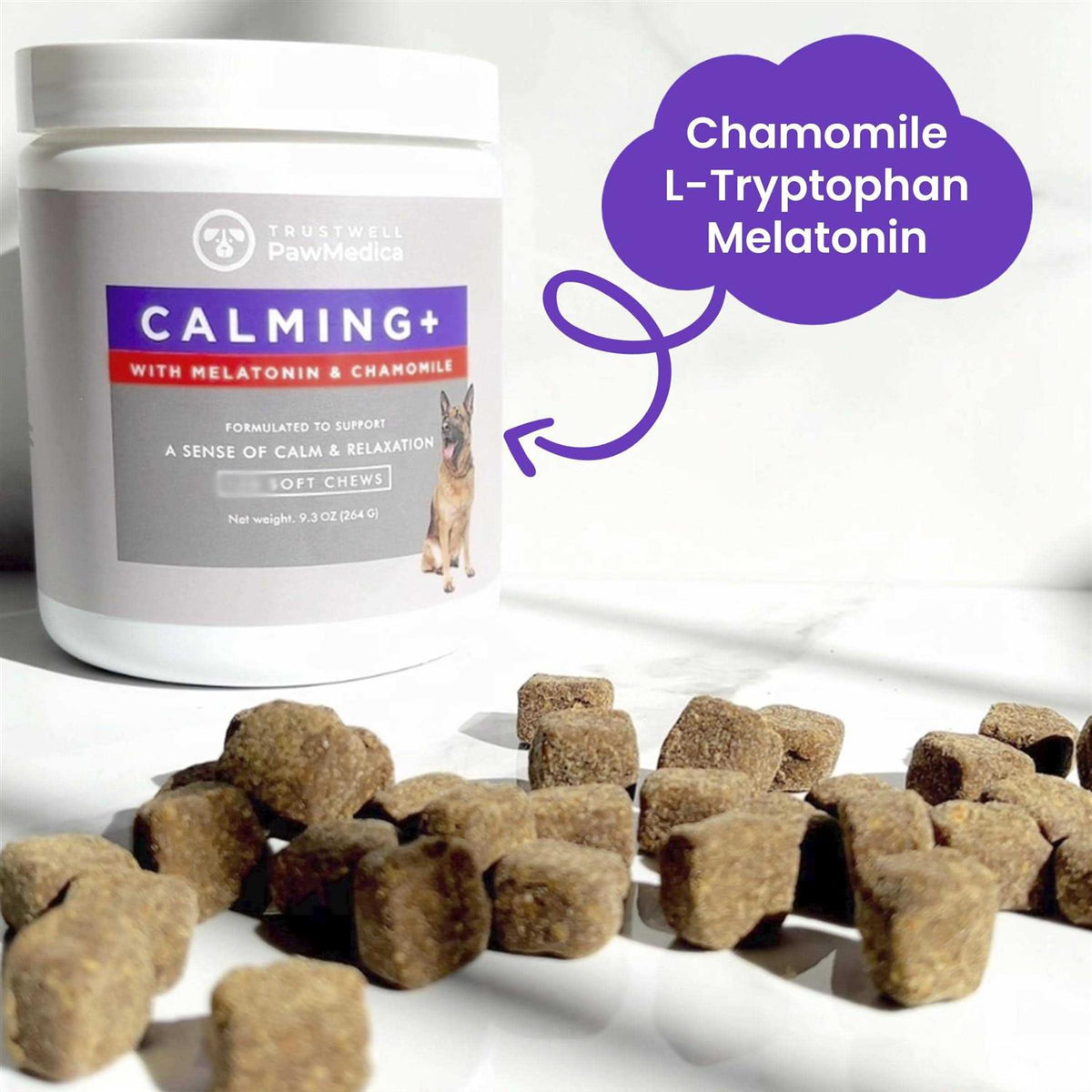 Calming Chews for Dogs Dog Sleep Supplement F604