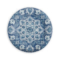Atlantic Blue Medallion Salad Plate Melamine - Set of 6 Z248
