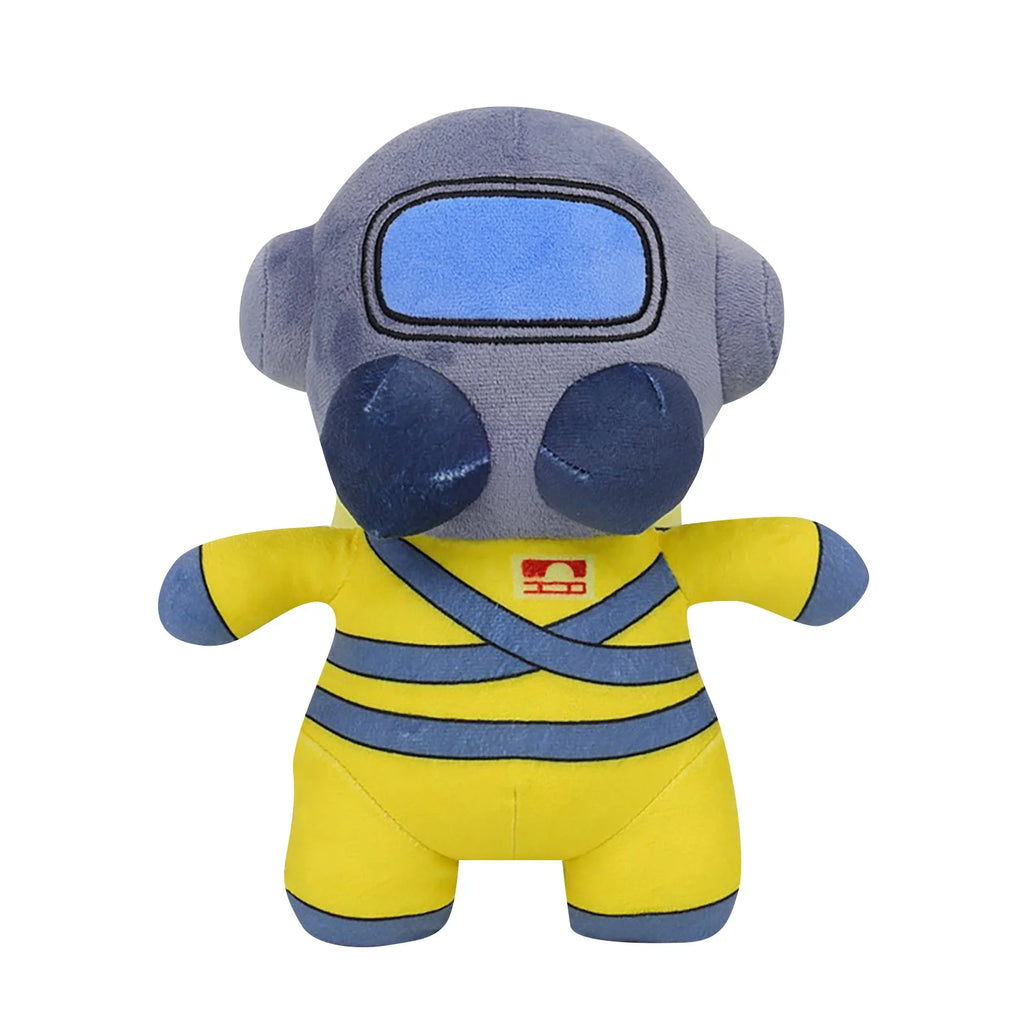 Orange Lethal Company Plush Doll Stuffed Animal Toy N5125