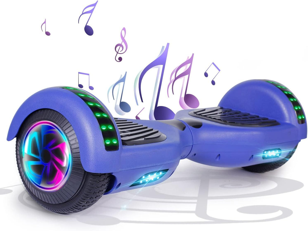 6.5inch Self Balancing Hoverboard with Bluetooth Speaker LED Lights U714273