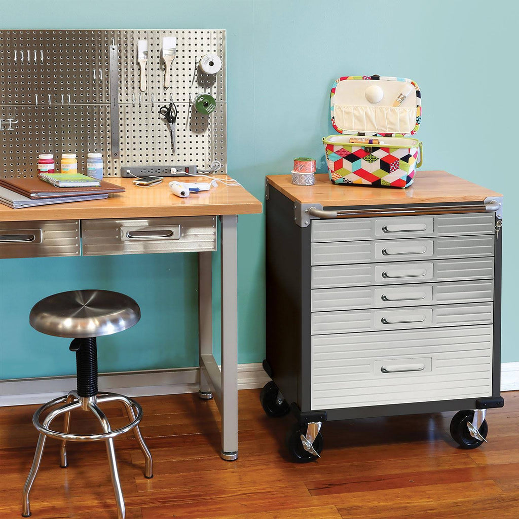 6-drawer Rolling Cabinet F658