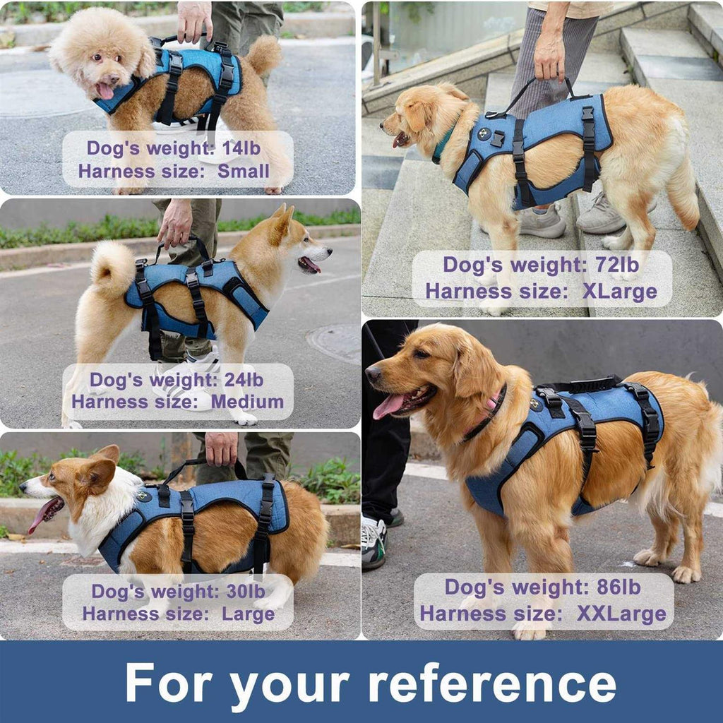 Adjustable Breathable Dog Lift Harness R80870