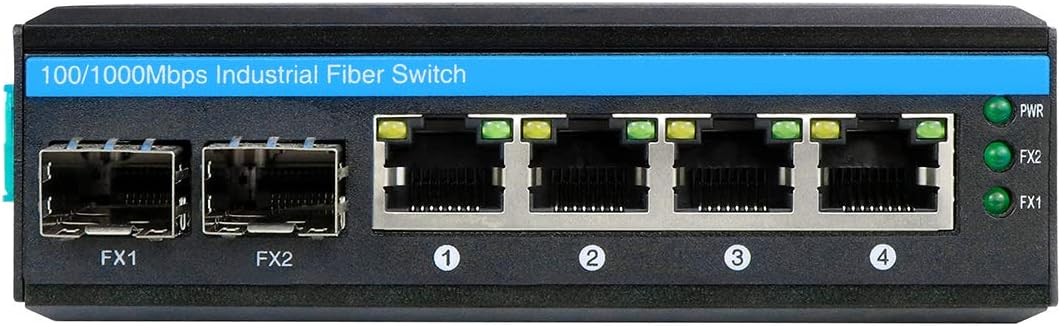 4 Port Industrial Gigabit Ethernet Switch L976