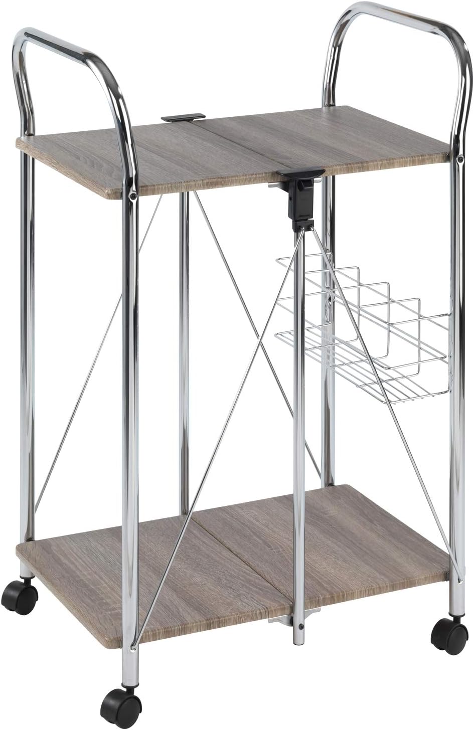 3 Tier Rolling Metal Cart D1264