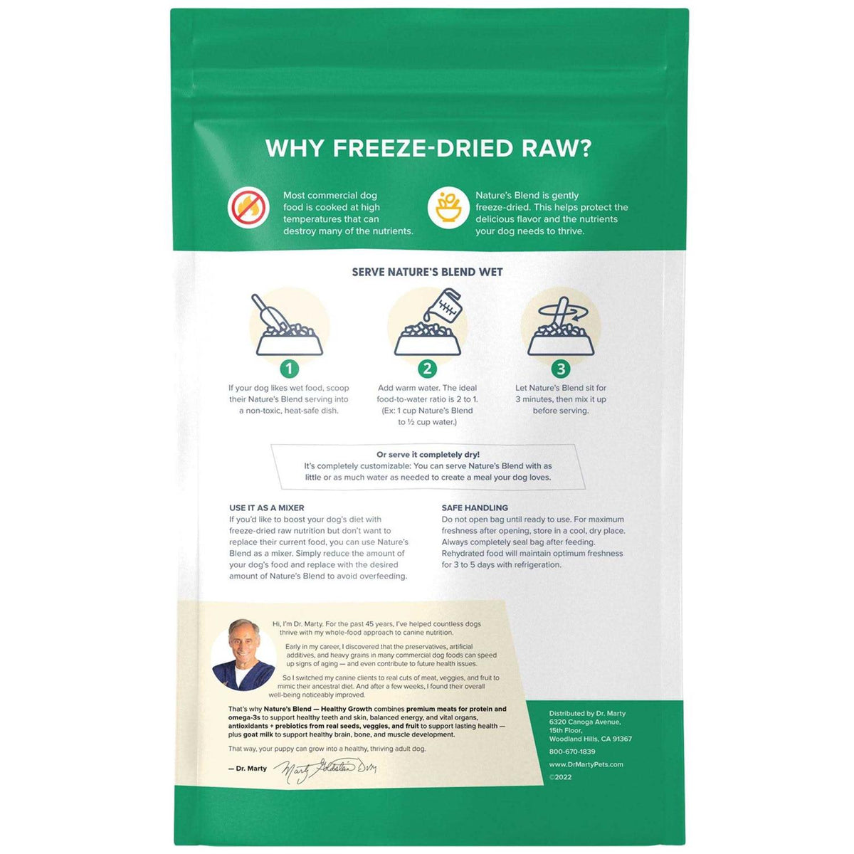 Freeze Dried Raw Dog Food I348