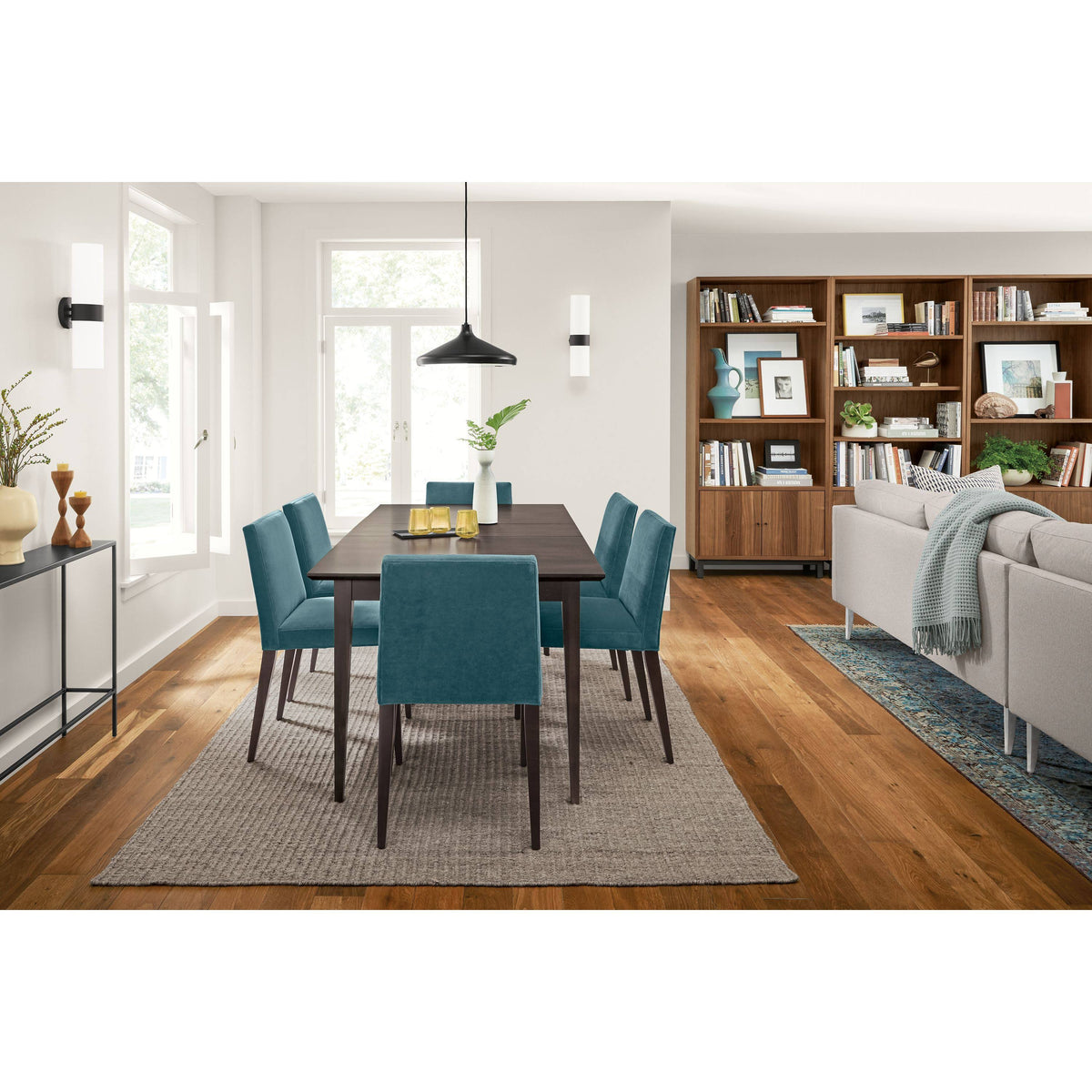 Saffron Yellow Slim Console Table U614627