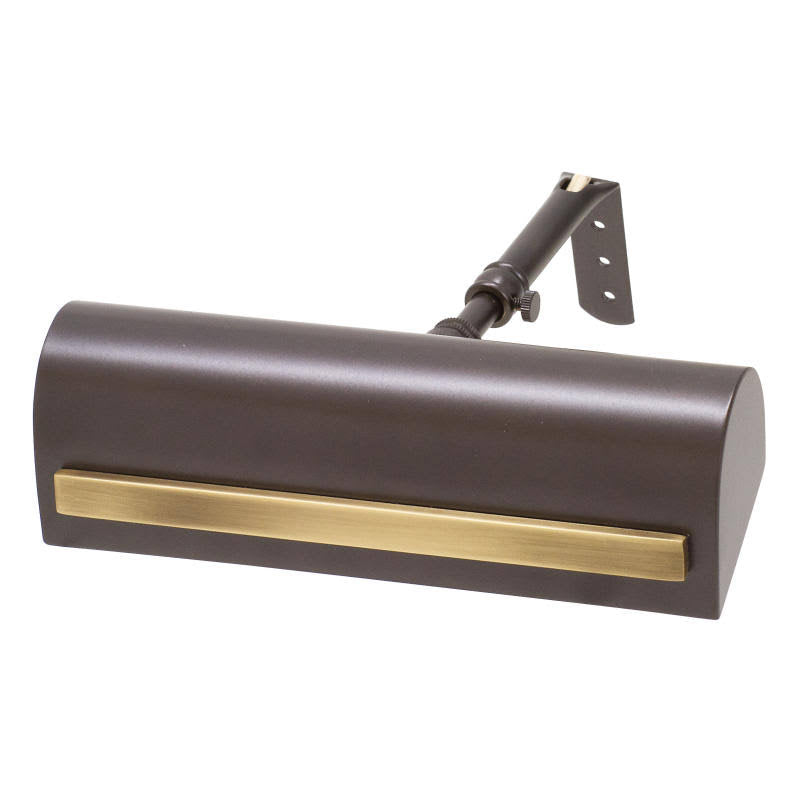 Antique Brass Picture Light with Polished Brass Accents Y357038