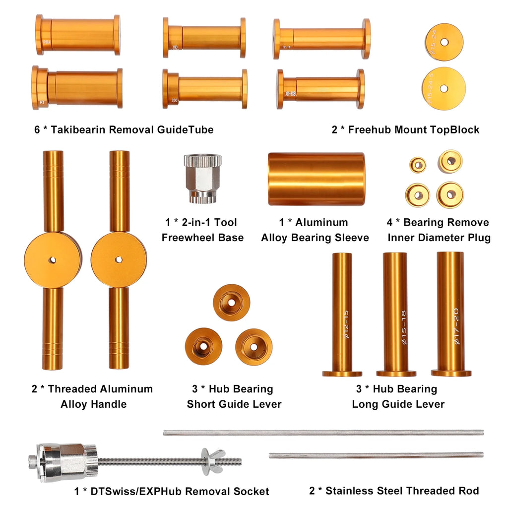 Bike Quick Release Axle Ratchet Tools Kit I989