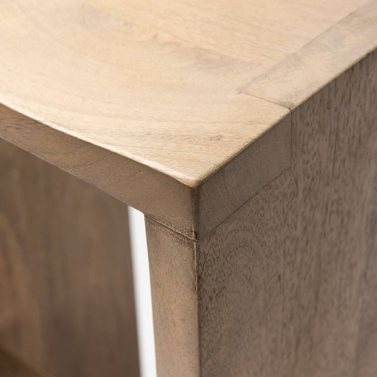 Gray/Brown Wood Bar Stool R5881