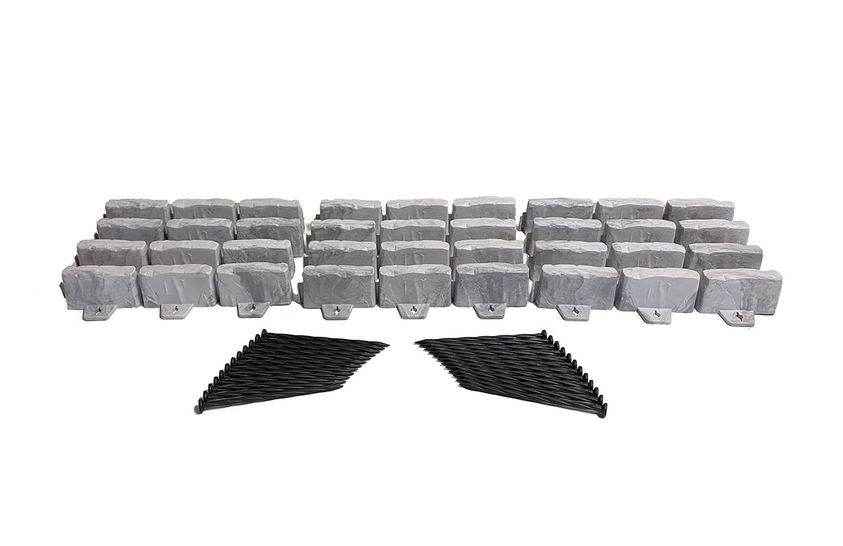 Grey Landscape Edging, 15-Foot O7931