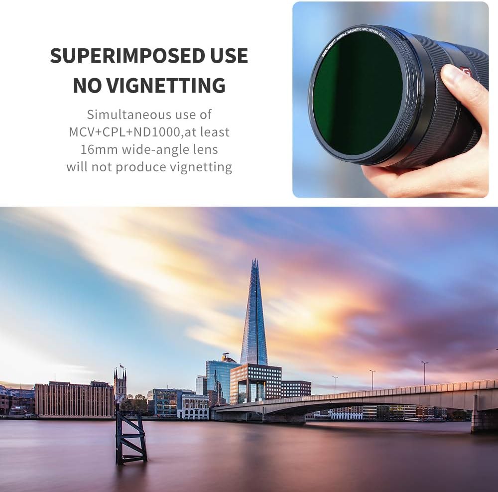 55mm Magnetic Lens Filter Kit R454