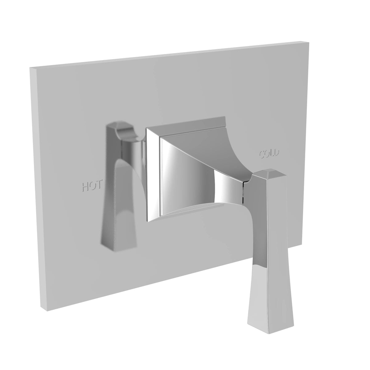 Weathered Brass Balanced Pressure Shower Trim Plate with Handle D192