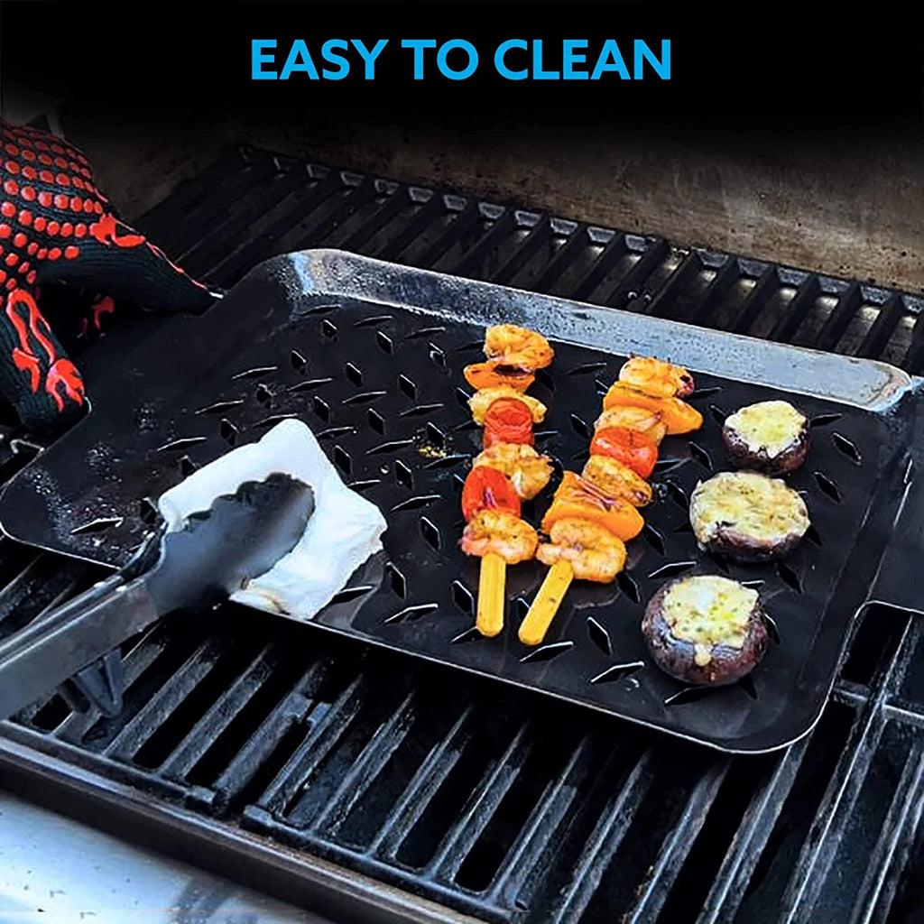 Non-Stick Grill Pan & Tray A98949