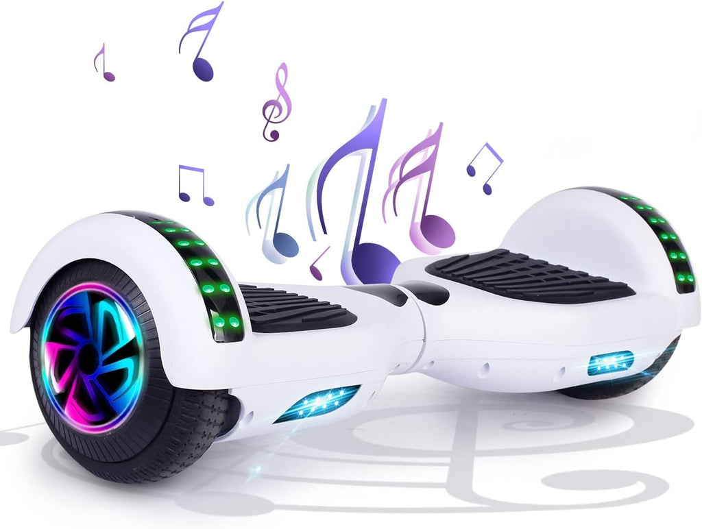 6.5inch Self Balancing Hoverboard with Bluetooth Speaker LED Lights U714273