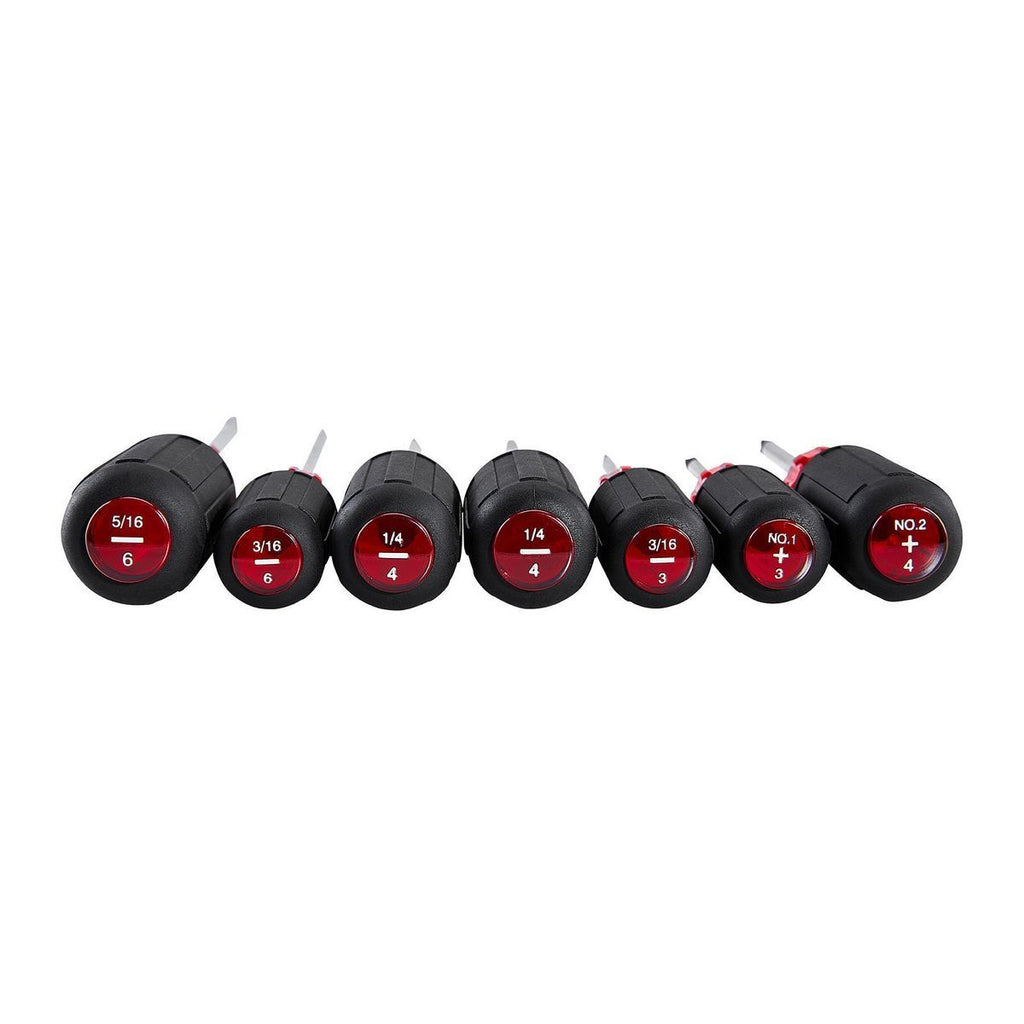 7 Piece Cushion Grip Screwdriver Set F548