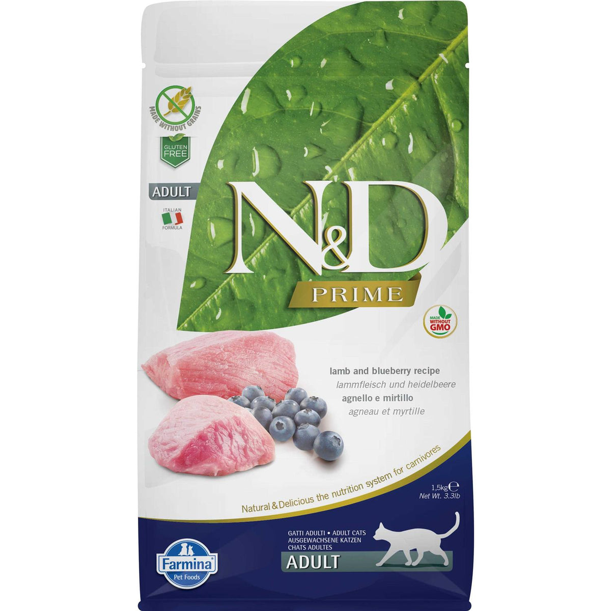 Grain Free Lamb & Blueberry Dry Cat Food L253