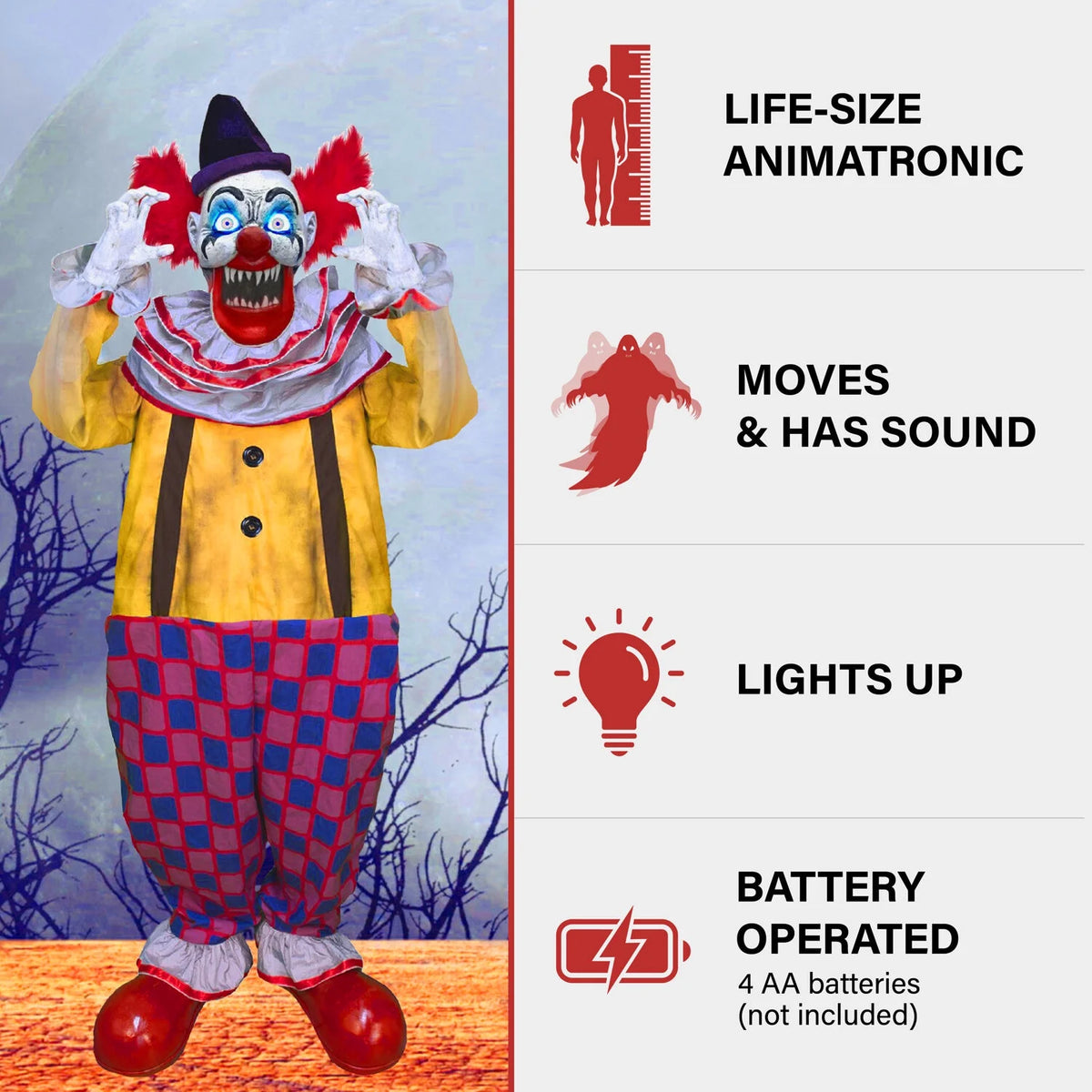 Phantom Animatronic with Lights and Sound E332585
