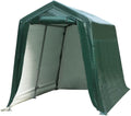 7 Ft x 12 Ft Outdoor Carport Patio Storage Shelter Metal Frame and Waterproof Ripstop Cover T709
