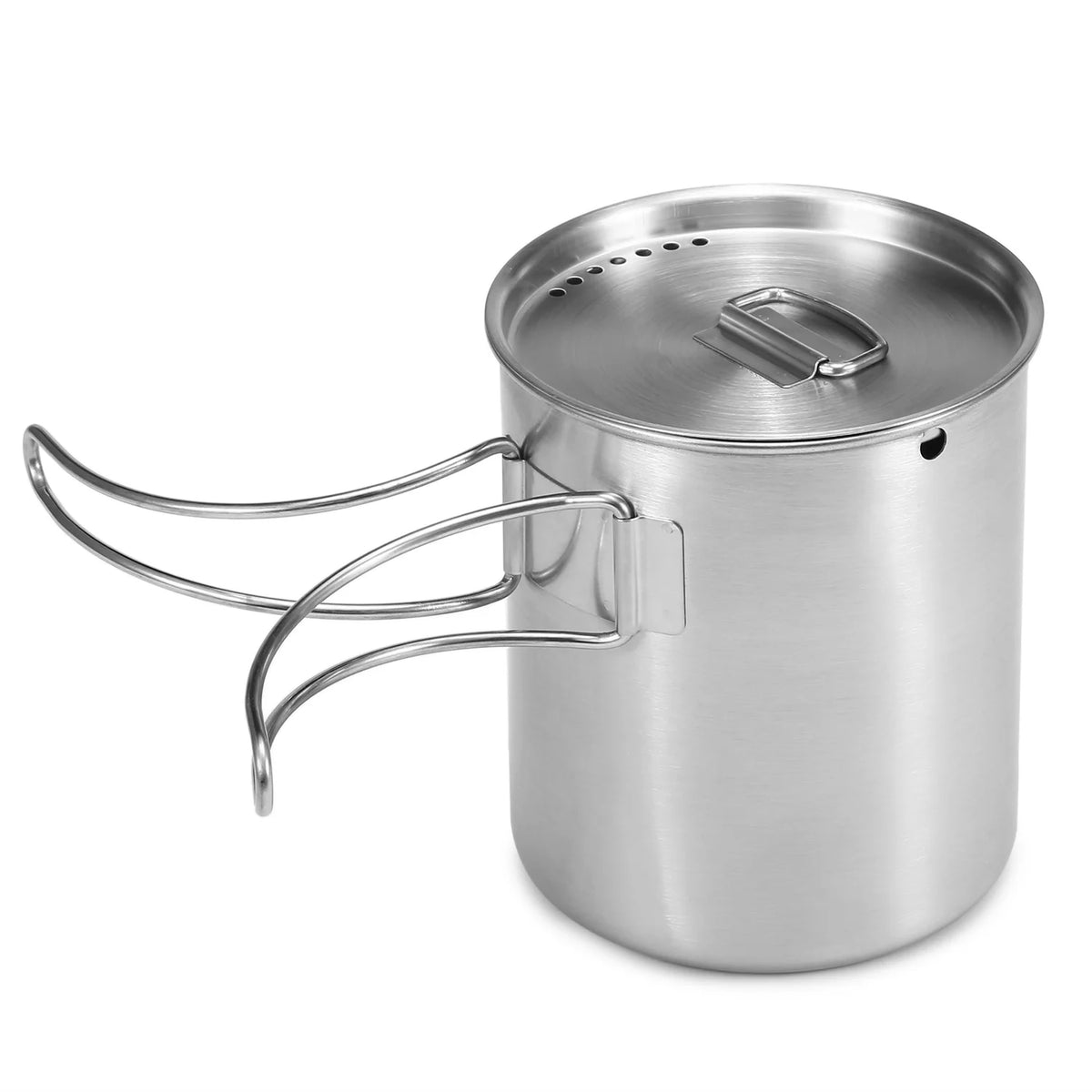 Stainless Steel Vacuum Insulated Water Bottle, 1000ml, with Hanging Pot A705265
