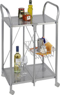 3 Tier Rolling Metal Cart D1264