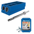 Pocket-Hole Plug Cutter with 100-Pack Pocket-Hole Screws B77639